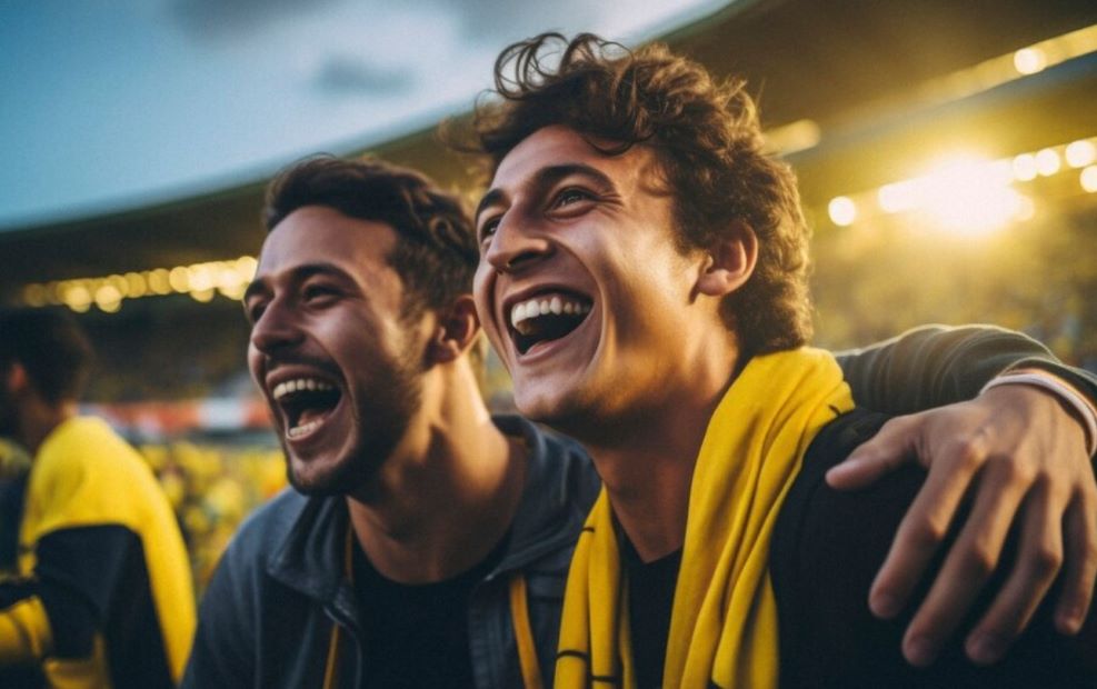 friends betting on sports